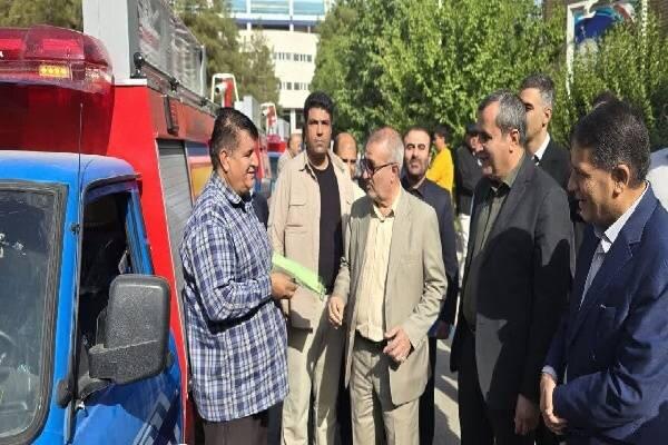 تجهیز ۷ دهیاری‌ کهگیلویه و بویراحمد به خودروی آتش نشانی پس از ۱۵ سال